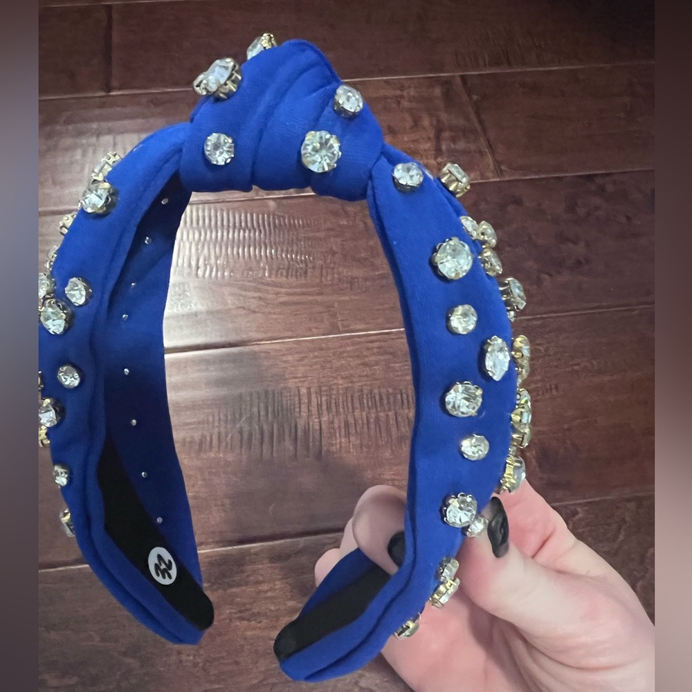 Embellished Headbands Set - Red, Blue, Black - Picture 6 of 8